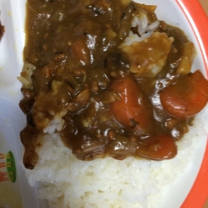 大人のカレーから作る　子供用カレー